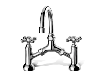 ROMA 3215 - 2 hole bridge mixer by RUBINETTERIE STELLA - view 2